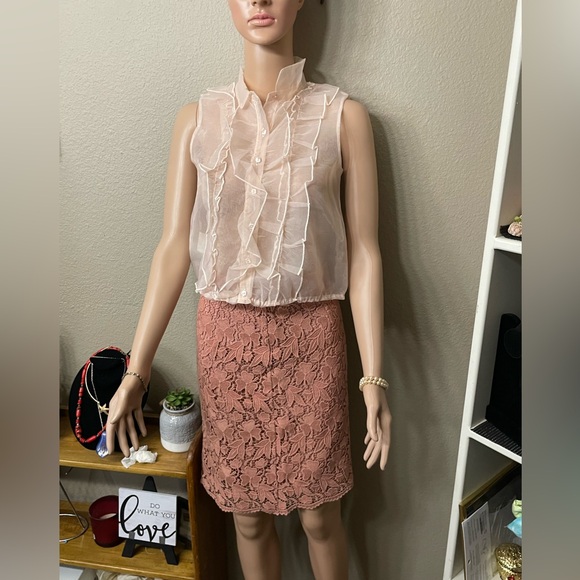 💖Please S Poliammidica Nylon Made In Italy Top - Picture 6 of 10